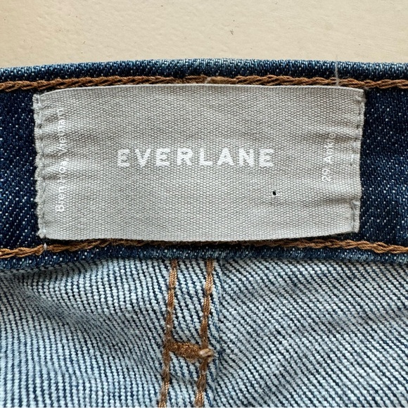 EVERLANE RN#139393 Ankle Mid Rise denim Jean pants trousers 29 - Picture 9 of 11